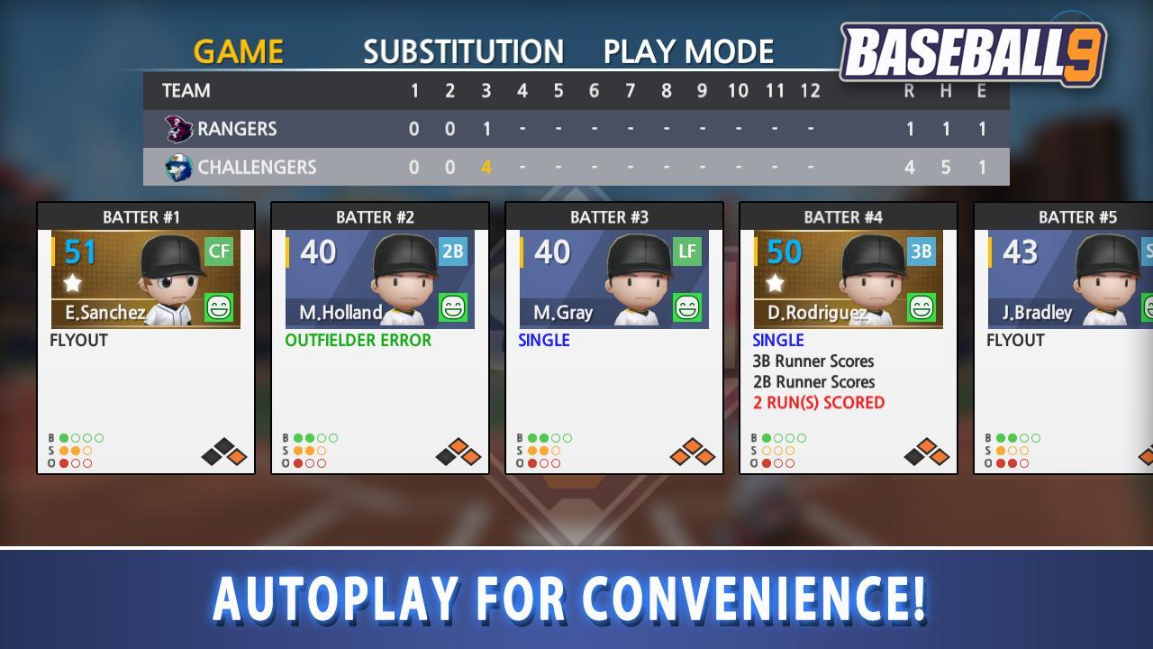 BASEBALL 9 3.8.5. Скриншот 5