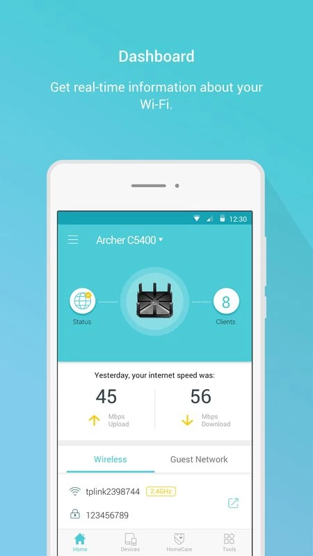 TP-Link Tether 4.14.4. Скриншот 3