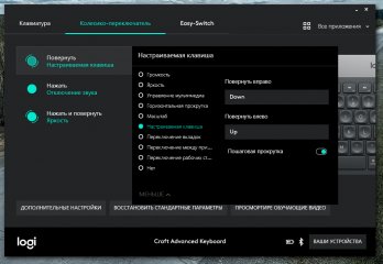 Обзор Logitech Craft и MX Master 2S — Фирменная утилита. 12