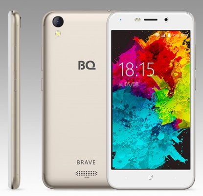 Смартфон BQ-5008L Brave с ударопрочным экраном вышел в России