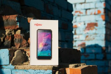 Обзор NOMU M6 — брутальность недорого — Упаковка и комплект поставки. 1