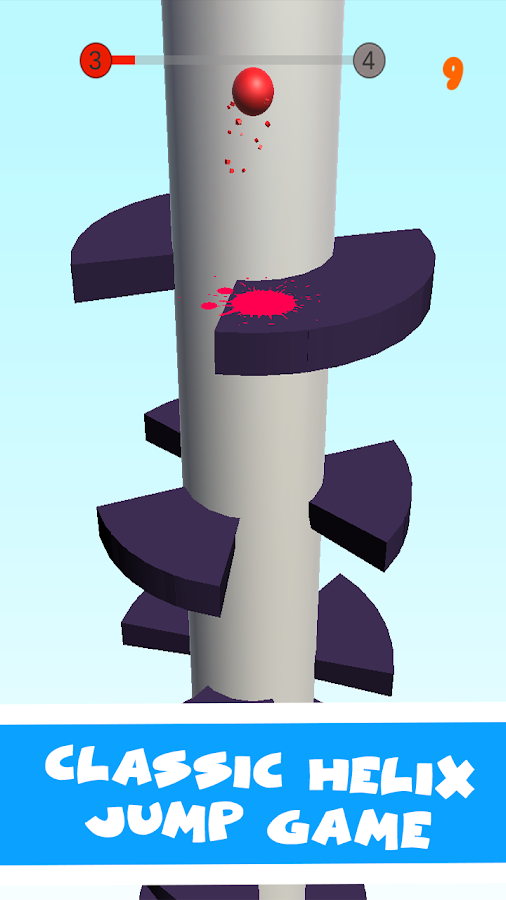 Helix Jumper 1.2. Скриншот 1