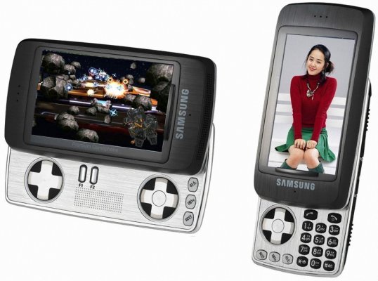 Эволюция геймерских телефонов. От Nokia N-Gage до ASUS ROG Phone — Samsung SPH-B5200. 2
