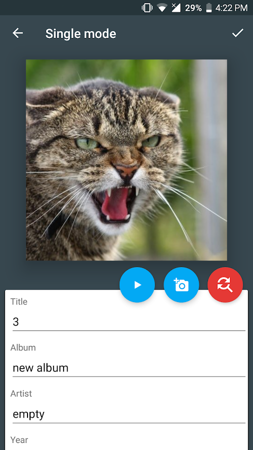 Advanced Music Tagger 0.9.1. Скриншот 5