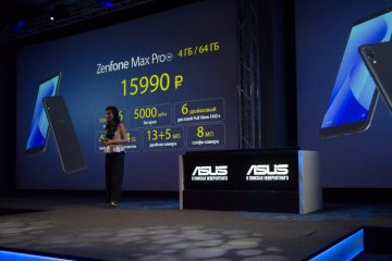 ASUS представили в России смартфон ZenFone Max Pro (M1)