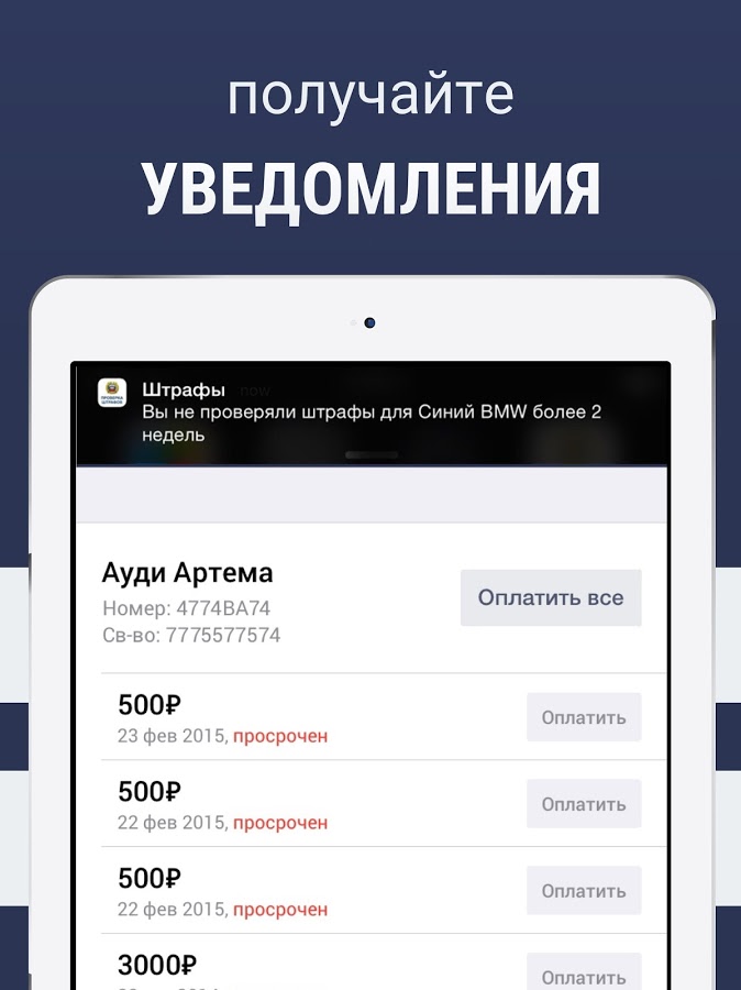 Штрафы ГИБДД 6.8. Скриншот 15