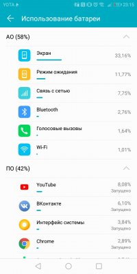 Обзор Honor 7C — NFC за разумные деньги — Автономность. 6