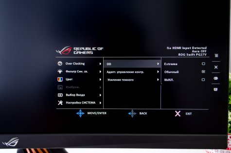 Обзор Asus ROG SWIFT PG27VQ — жажда скорости