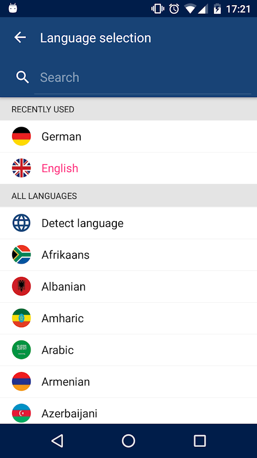 Lingvanex – переводчик и словарь 1.11.1. Скриншот 2