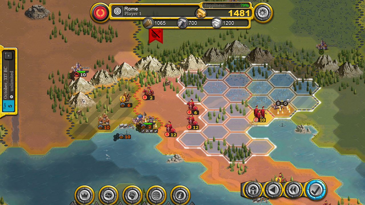 Demise of Nations 1.49.304. Скриншот 10