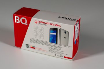 Обзор BQ Contact — NFC любой ценой — Упаковка и комплект поставки. 2