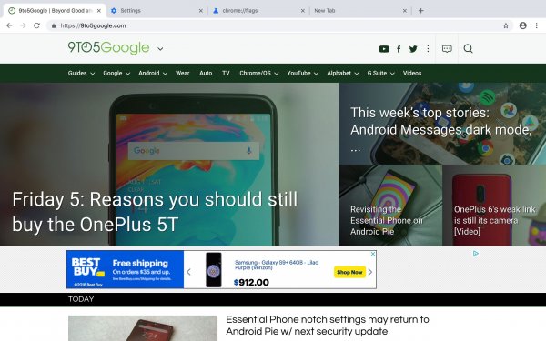 Стабильные версии Chrome получат Material Design 2 в сентябре