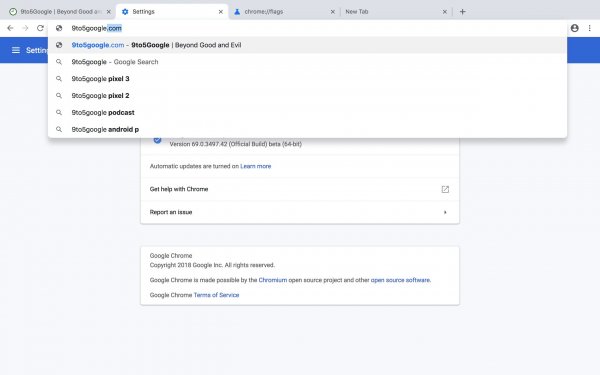 Стабильные версии Chrome получат Material Design 2 в сентябре