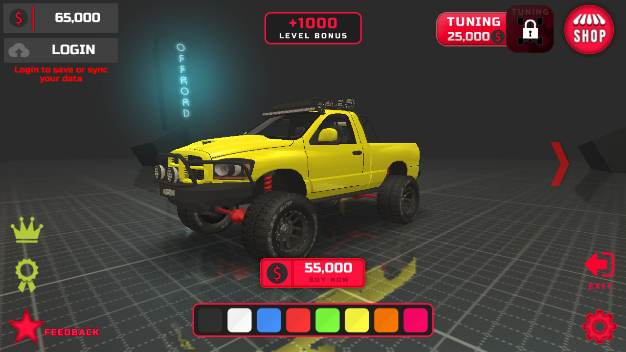 Project Offroad 207.0. Скриншот 1