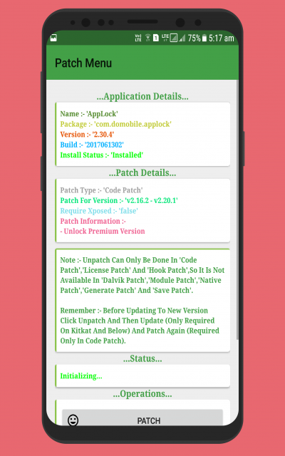 Jasi Patcher 4.11. Скриншот 4