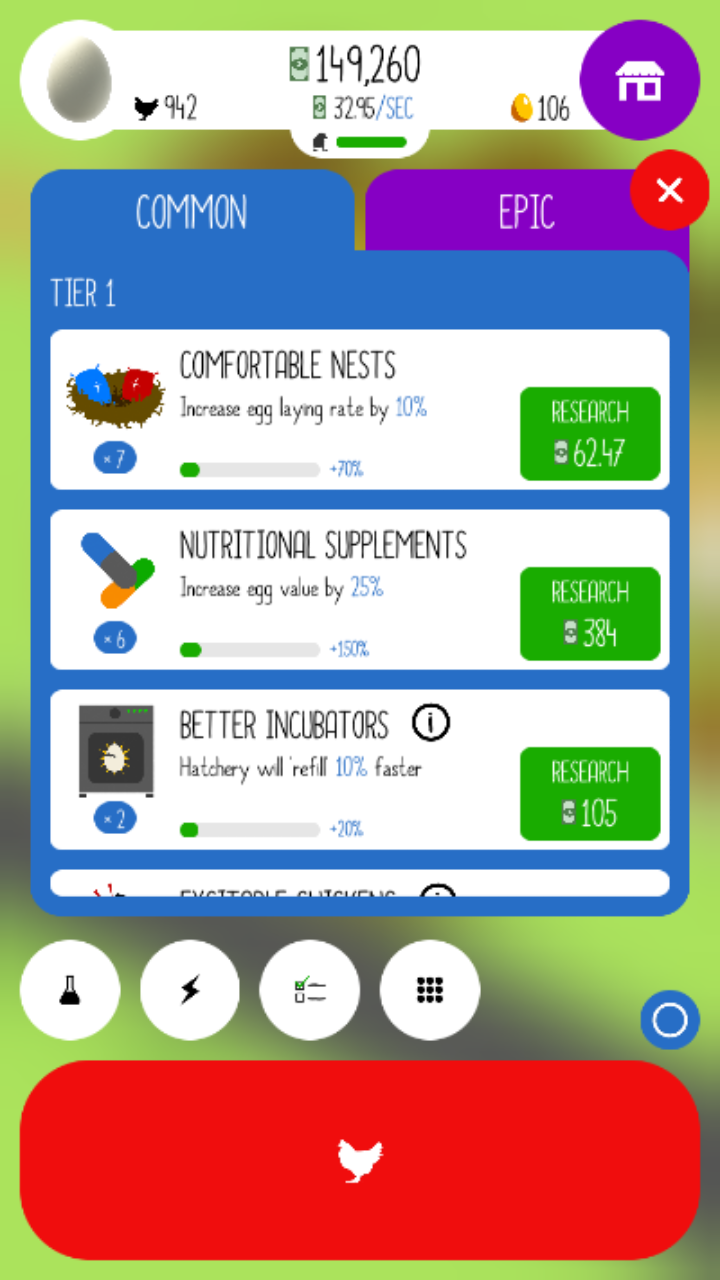 Egg Inc 1.35.6. Скриншот 6