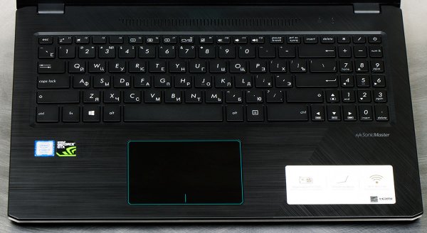 Не до конца гейминг: ASUS X570UD — Экран, тачпад и клавиатура. 2