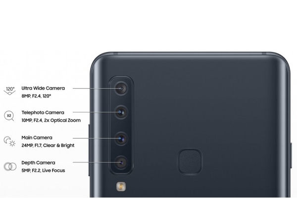 Представлен Samsung Galaxy A9: первый в мире смартфон с 4 основными камерами