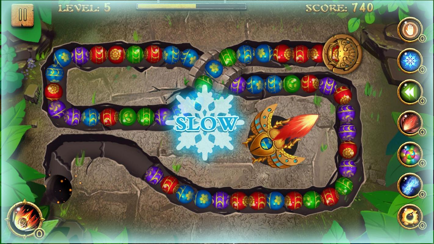 Jungle Marble Blast 3.7.7. Скриншот 2