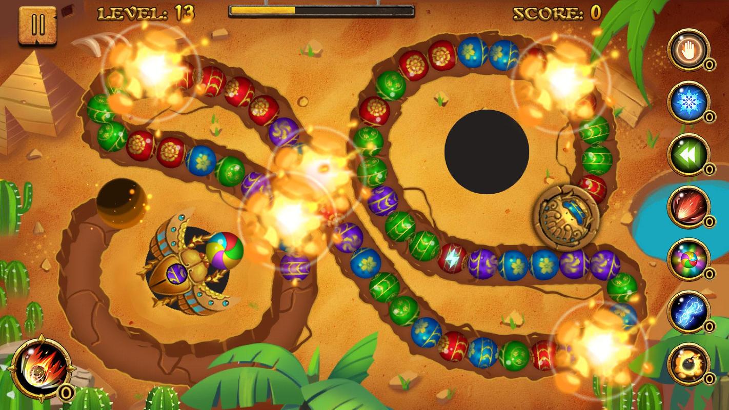 Jungle Marble Blast 3.7.7. Скриншот 5